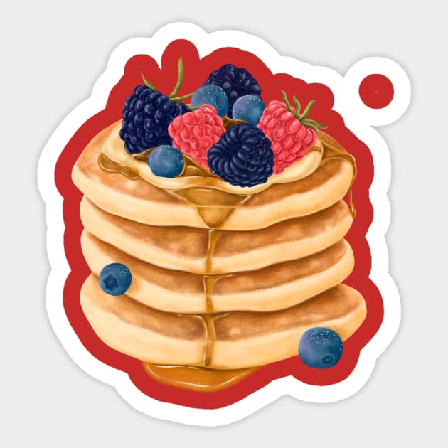 Sweet pancakes Sticker by Godoy's 